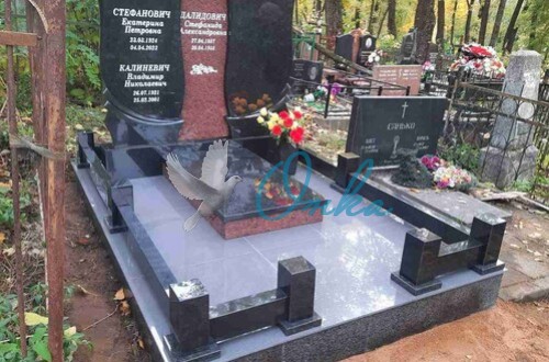Примеры готовых памятников и оград