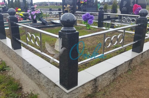 Наши ограды из нержавейки