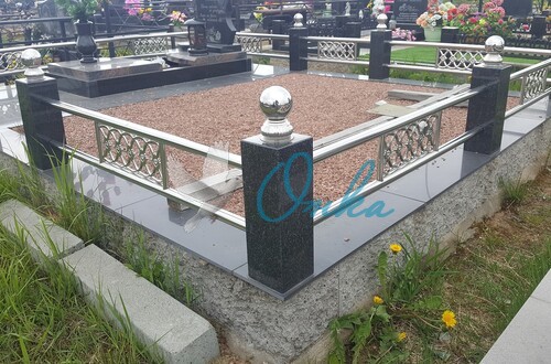 Наши ограды из нержавейки