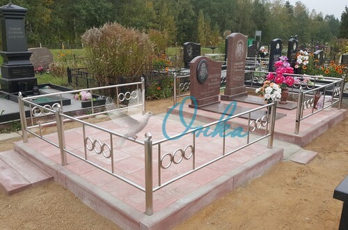 Наши ограды из нержавейки