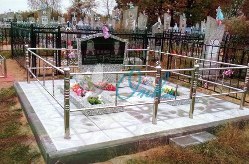 Наши ограды из нержавейки