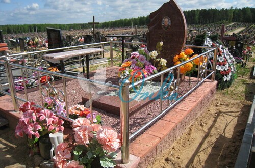 Наши ограды из нержавейки