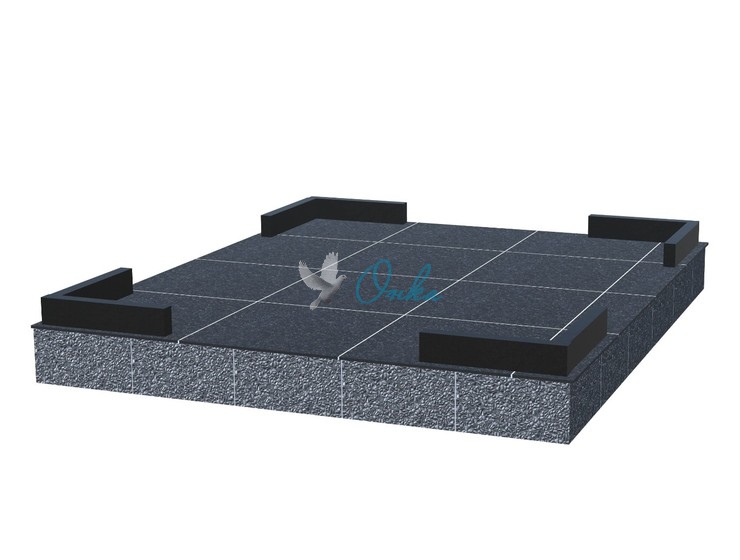 Ограда гранитная OG001-2