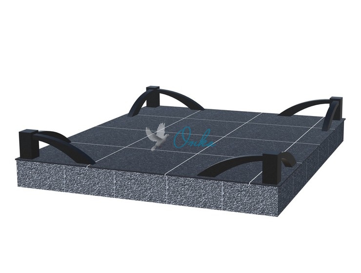 Ограда гранитная OG014-2