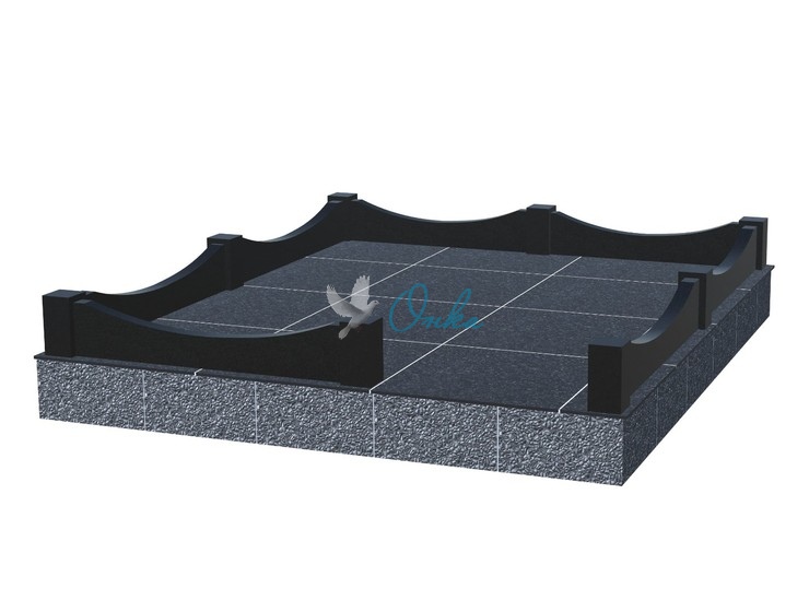 Ограда гранитная OG016-2