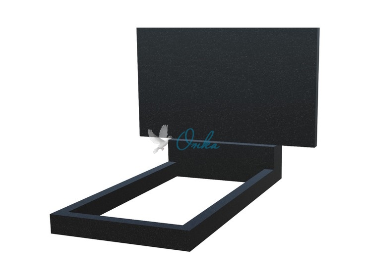 Двойной памятник горизонтальный DP001