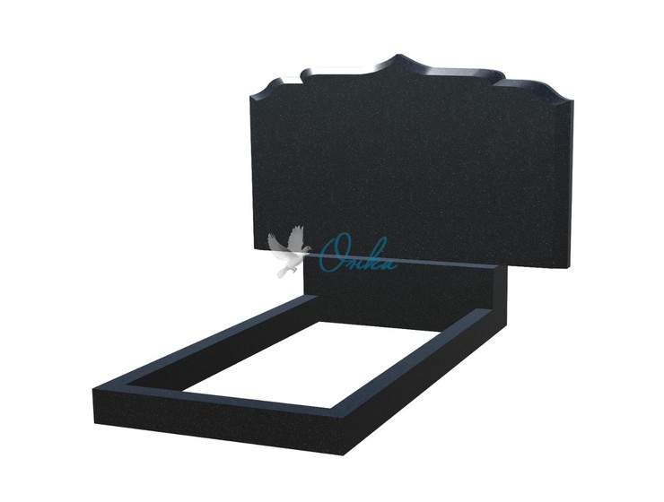 Декоративный горизонтальный памятник DP016