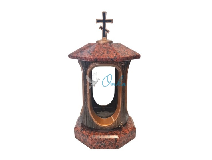 Гранитная лампада GL008