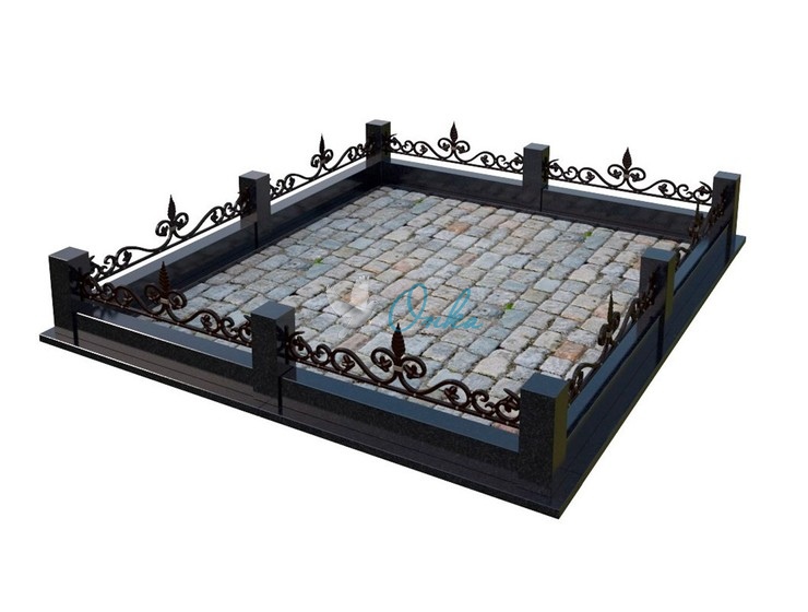 Ограда кованая OK001