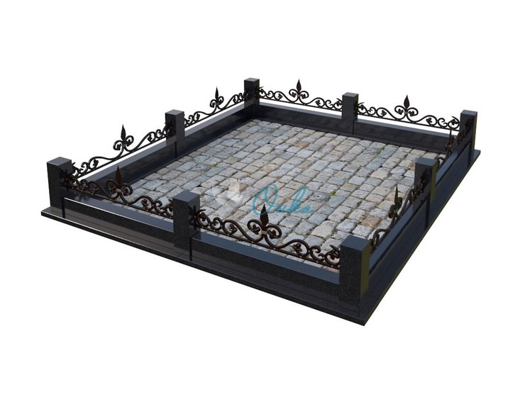 Ограда кованая OK001