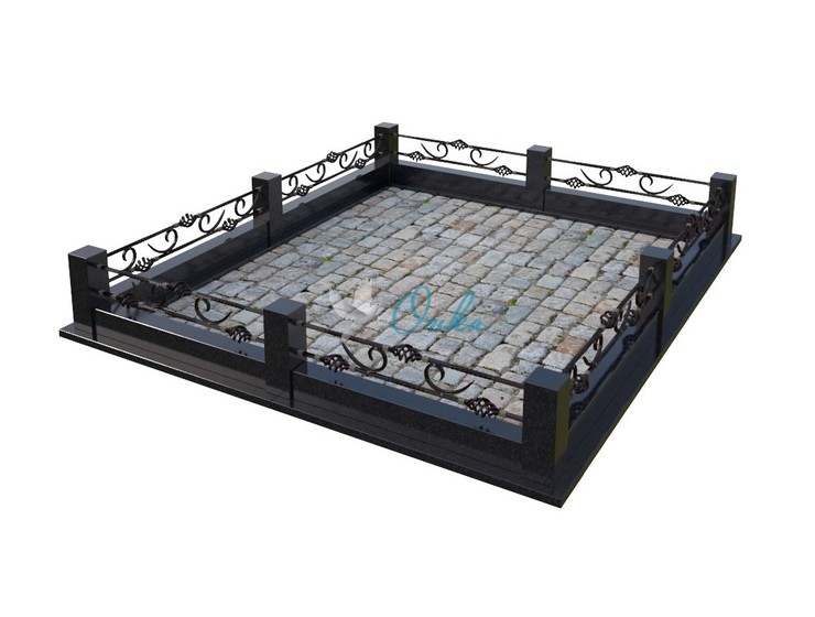 Ограда кованая OK002