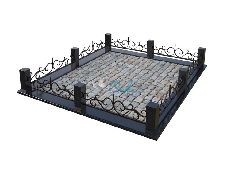 Ограда кованая OK004