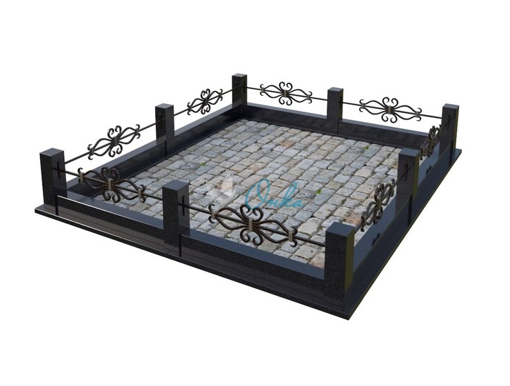 Ограда кованая OK006