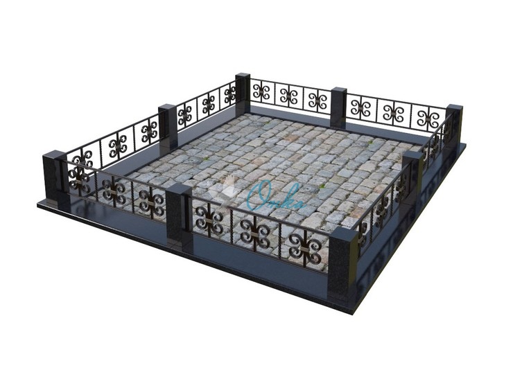 Ограда кованая OK008