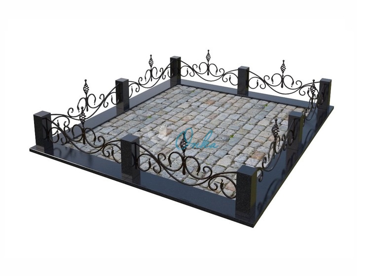 Ограда кованая OK012