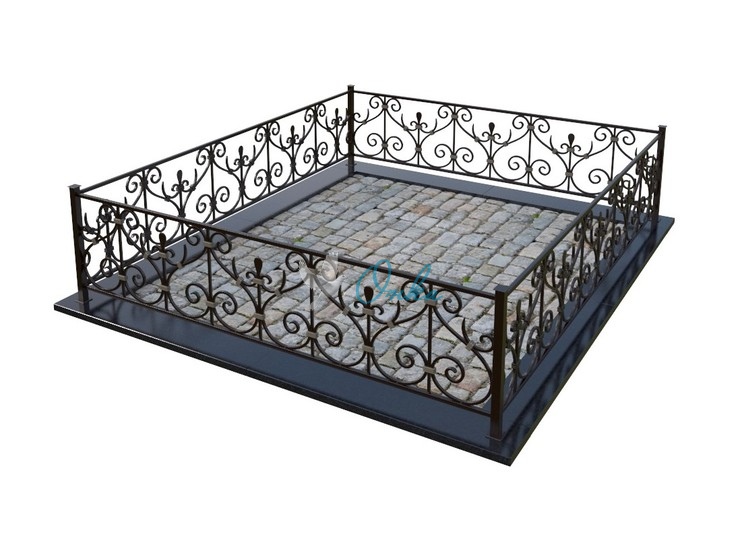 Ограда кованая OK016