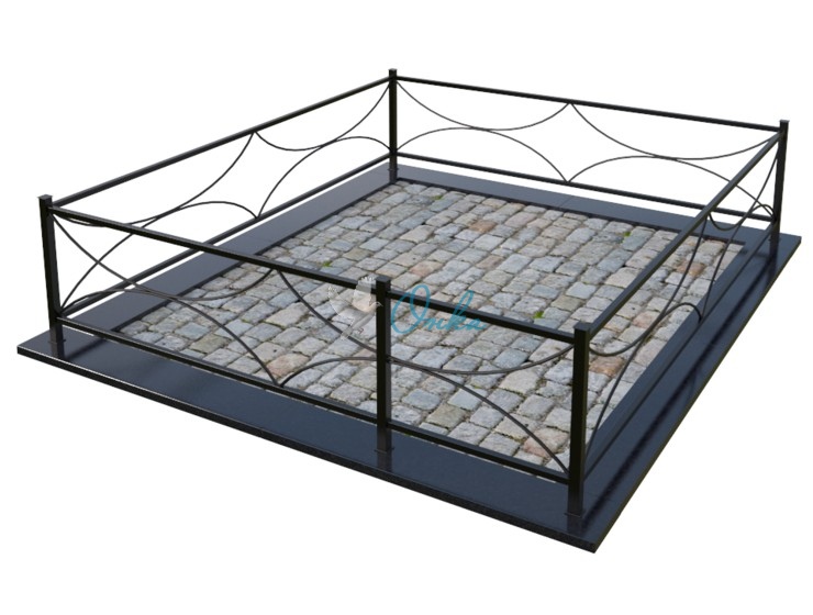 Металлическая ограда OM002