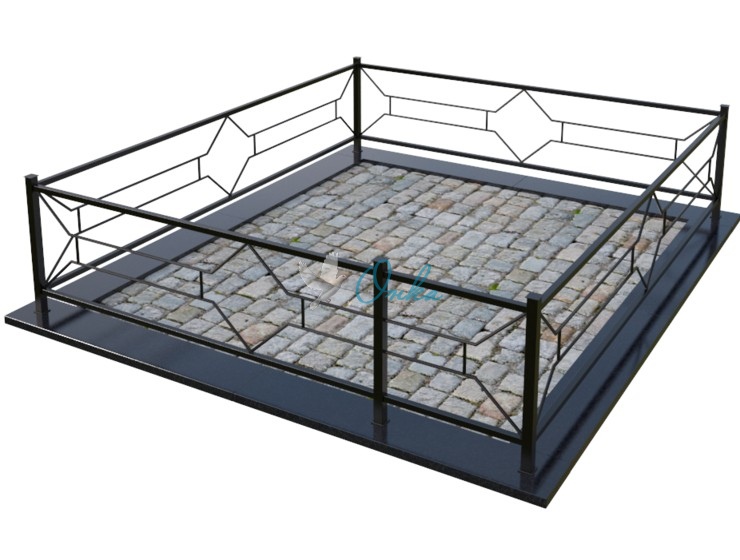 Металлическая ограда OM005