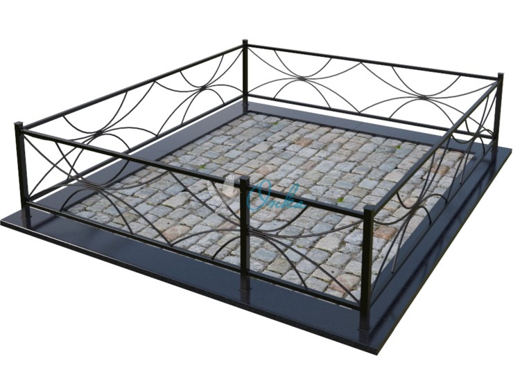 Металлическая ограда OM007