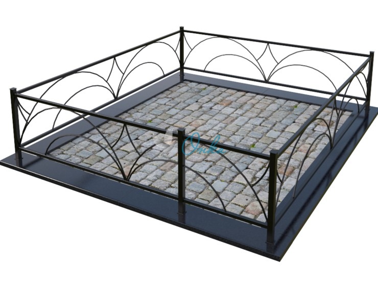 Металлическая ограда OM012