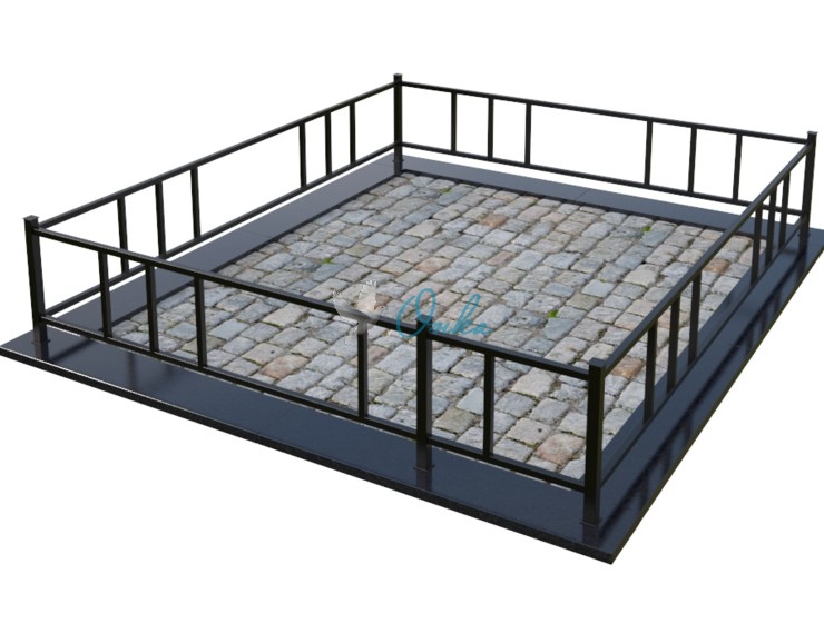 Металлическая ограда OM014