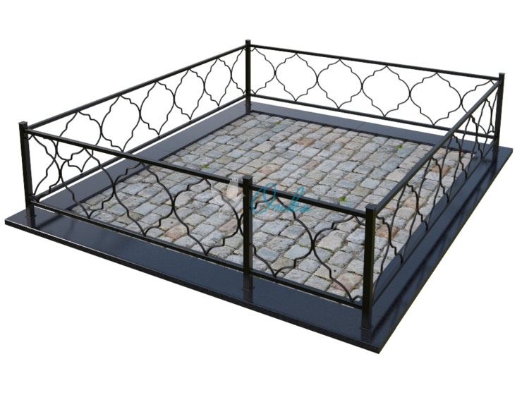 Металлическая ограда OM015