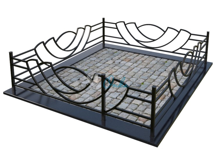 Металлическая ограда OM025