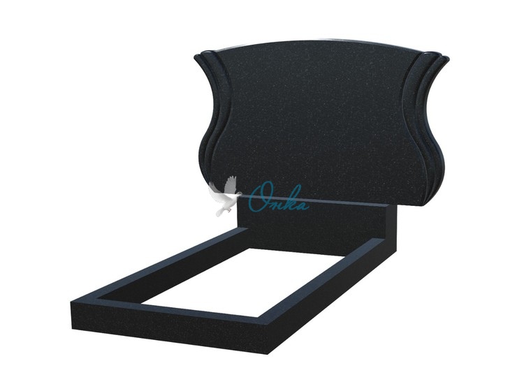 Двойной памятник горизонтальный DP032