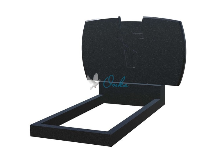 Декоративный горизонтальный памятник DP041