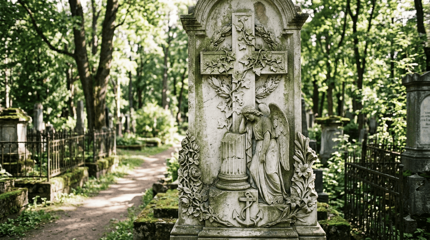 Символика на надгробиях